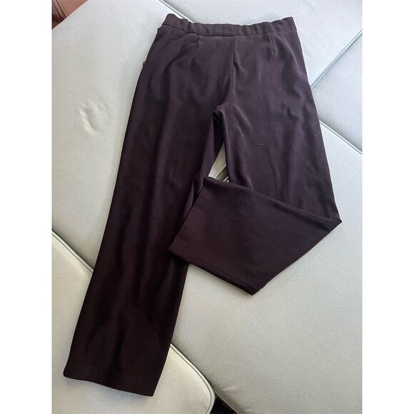 Coldwater Creek Women's Wide-Leg Trousers Black Size 10 Petites Casual - Picture 2 of 3